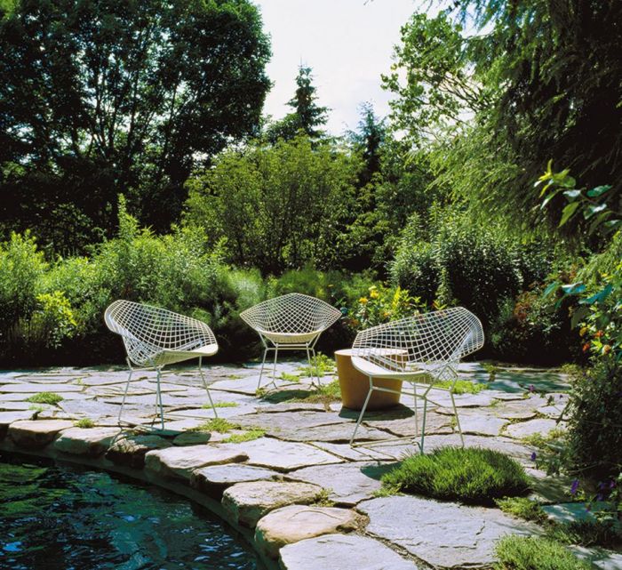 Bertoia Knoll - Outdoor Lounge Chair