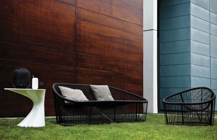 Club Zanotta - Outdoor Sofa and Armchair