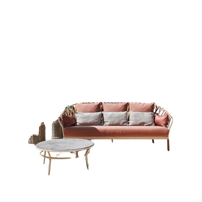 Emma Cross Sofa 3 seaters Varaschin 