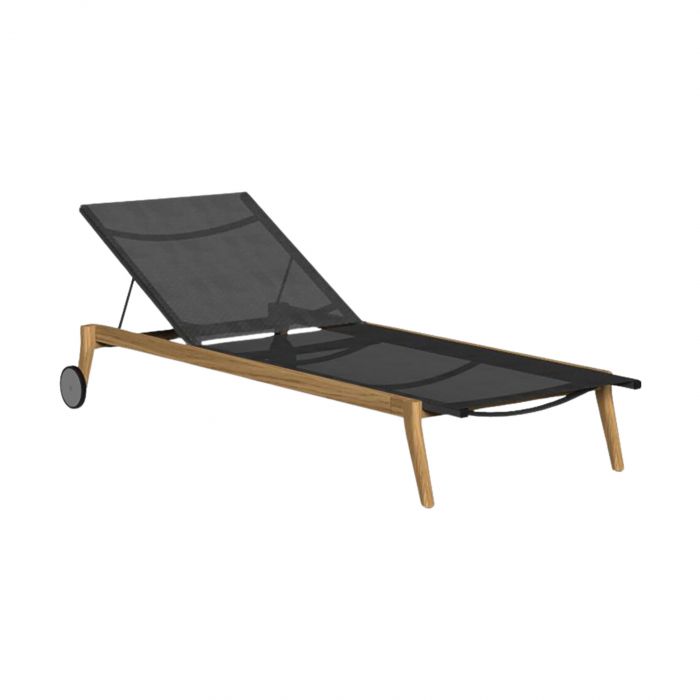 Moon/ Teak Talenti - Lettino outdoor