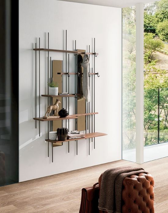 Tube C/D Pacini & Capellini - Coat Rack with Mirror