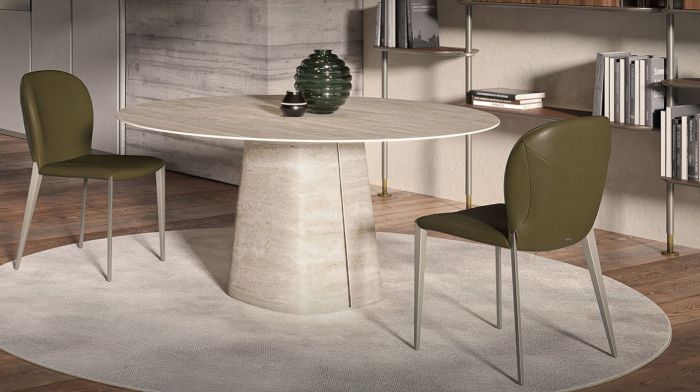 Rado Keramik Round Cattelan Italia - Mesa 